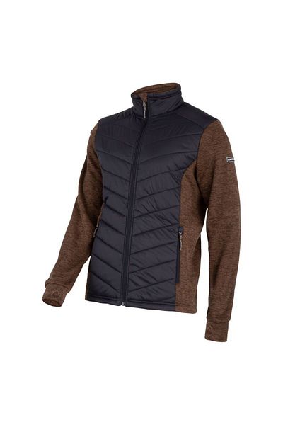 Lahti Pro Quilted Printed Jacket / Brown-Black - S