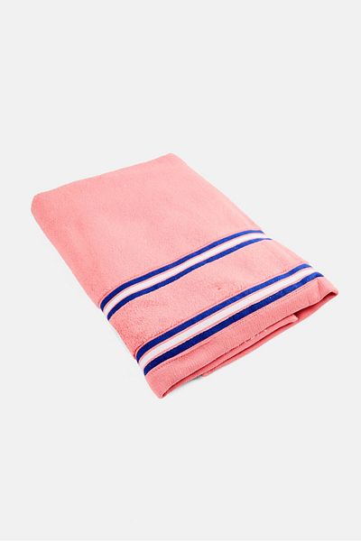 Nautica Striped Bath Towel, Pink