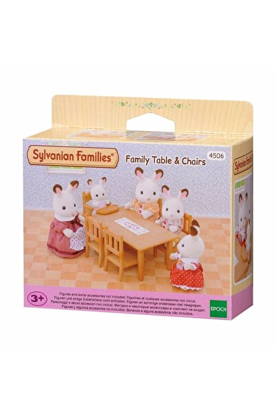 NEWBRENDHOME ألعاب تعليمية 4506 مجموعة طاولة طعام سيلفانيان فاميليز - الشخصيا...