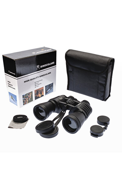 Nikula 7X50 – Geniş Ön Mercekli Profesyonel El Dürbünü – 1000M/56M – Siyah V1