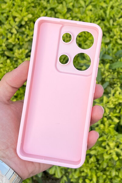 CEPSTOK Xiaomi Redmi Note 13 Pro 4G Kılıf Taşlı Işıltılı Darbe Önleyici Silikon Kapak