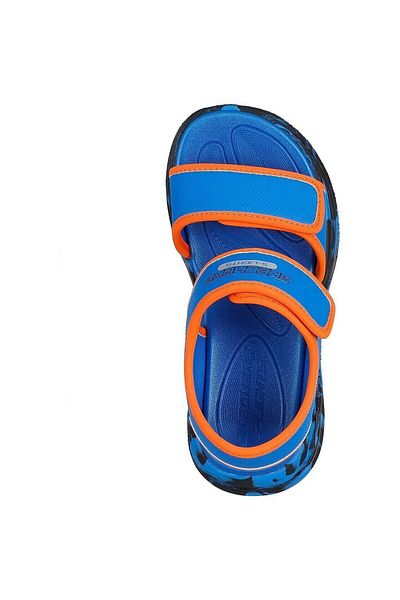 SKECHERS Sandály Skechers S Lights-sola Glow S, Modré, Dětské