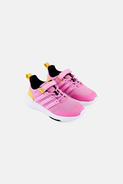 adidas حذاء ليجو ريسر Tr21 El k Lase Up للأنشطة الخارجية للبنات، وردي