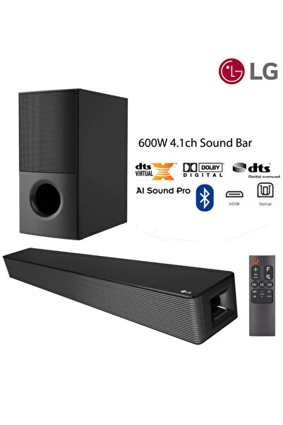 LG 600w 4.1 Kanal Tüm Tv Lerle Uyumlu Hdmı-bluetooth Ve Optik Bağlantılı Soun...