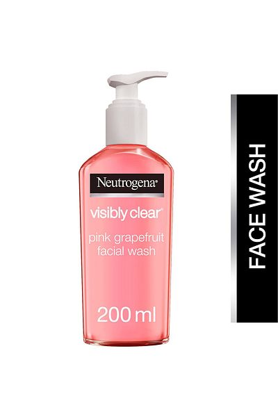 Neutrogena Facial Wash Visibly Clear Pink Grapefruit 200 ml
