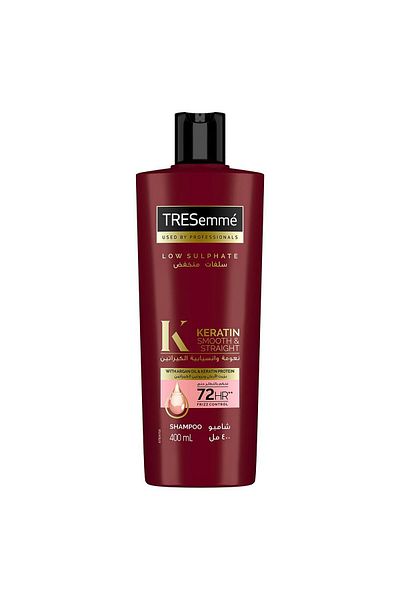 Tresemme TRESemTRESemmé Keratin Smooth Shampoo with Argan Oil – 5-in-1 Smoothing & Frizz Control – 400 ml