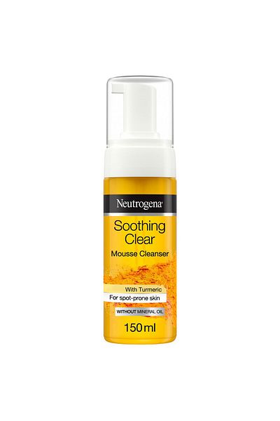 Neutrogena Soothing Clear Turmeric Mousse Cleanser 150 ml