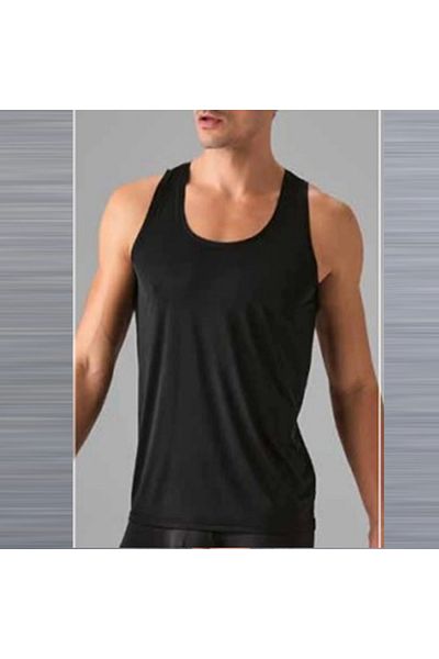 Narnuga Mi̇raxx Men's Black Sportive Singlet 2313