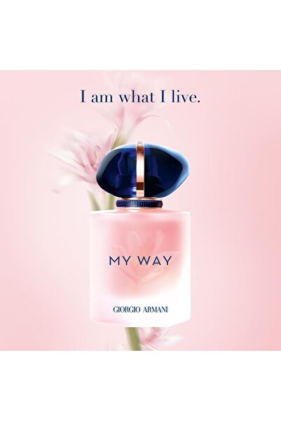 Giorgio Armani My Way Floral Eau de Parfum for Women by Armani Beauty — Orange Blossom, Tuberose & Vanilla, 1.7 f