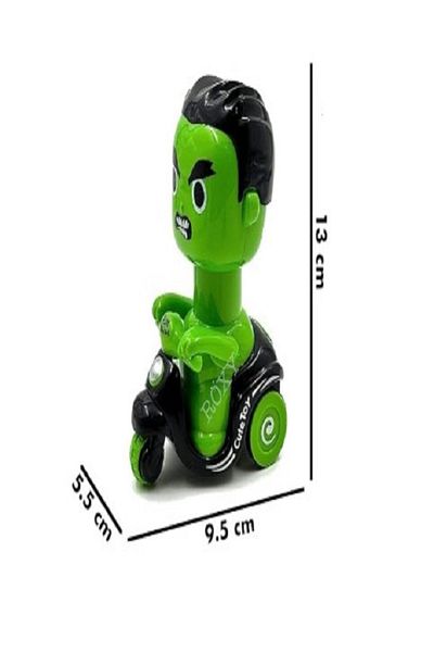 rexa Push & Go Cartoon Friction Car – Cute Inertia-Powered Toy Motorcycle for Kids