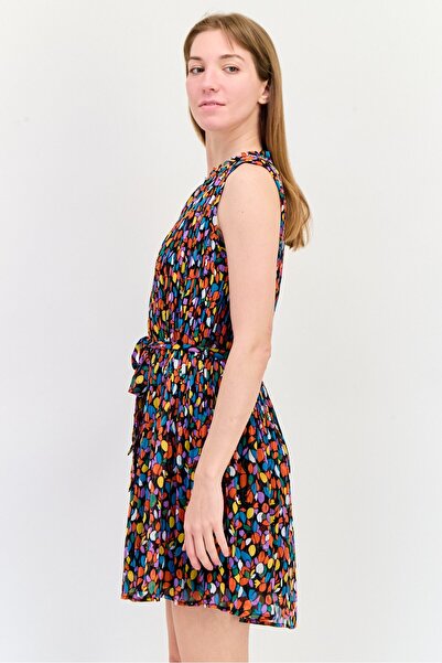 Salsa Women Allover Print Mini Dress, Multicolor