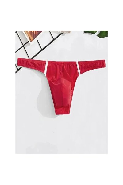 Narnuga MİRAXX Erkek Kırmızı Tanga İç Çamaşırı