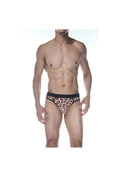 Narnuga Mi̇raxx Leopard Patterned Men's Thong