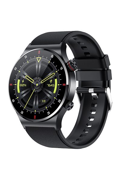 zyteq ZYTEQ®️ Smartwatch, BT call, sports, waterproof, notifications, monitoring, black