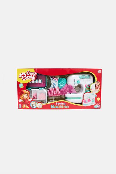 New Boy New Girl Sewing Machine 21 Pieces Playset
