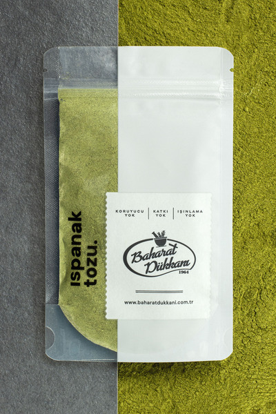 Baharat Dükkanı Ispanak Tozu - Brokoli Tozu 2'li Set