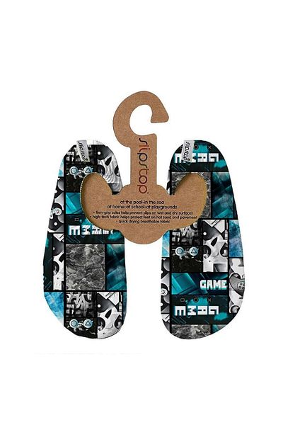SLIPSTOP Ss16110122 Sea Si Black-Blue Children's Sea Shoes