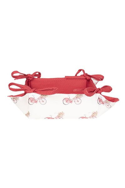 Clayre & Eef Cos paine bumbac Bike 35 cm x 35 cm x 8 cm