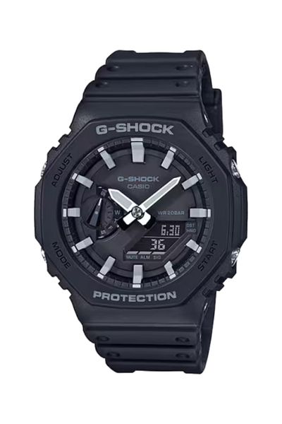 G-SHOCK G-SHOCK Men's Analog-Digital Black Dial Watch - GA-2100-1ADR