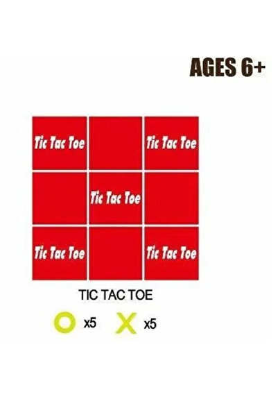 rexa لعبة "تيك تاك تو" الخشبية الكلاسيكية - لعبة استراتيجية تعليمية للأطفال