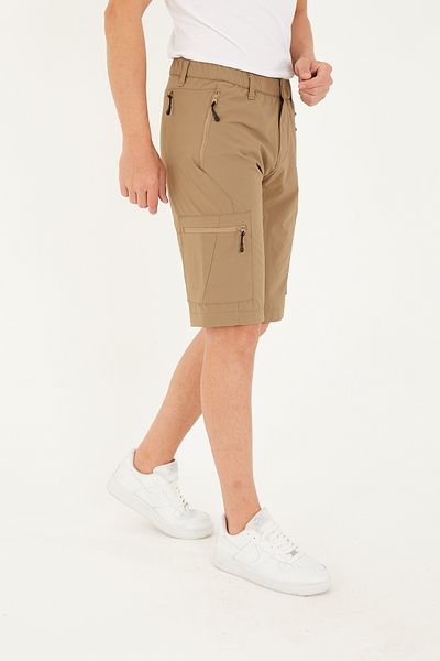 Camp Scoutland Camp715 Outdoor Tactical Water Repellent Καλοκαιρινό Ανδρικό Μπεζ τακτικό σορτς