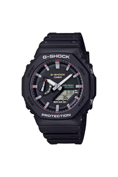 G-SHOCK Men's Analog-Digital Black Dial Watch - GA-2100RL-1ADR