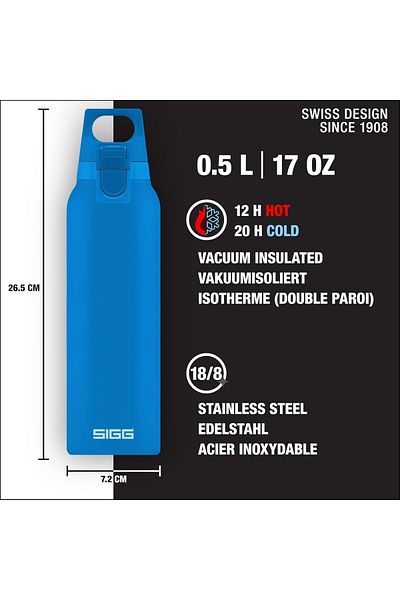 SIGG Thermo Flask Hot & Cold ONE Electric Blue 0.5 L