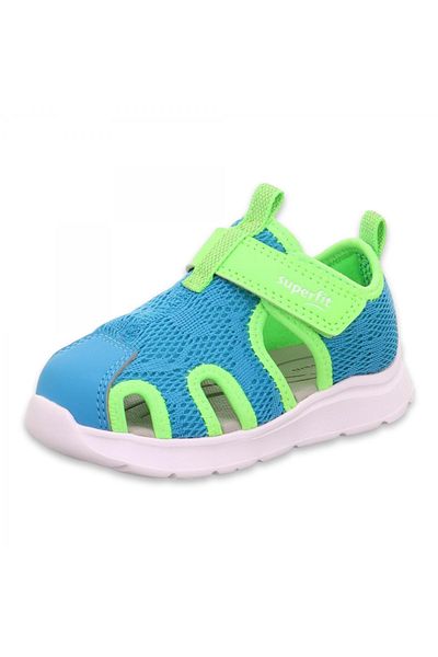 Superfit Sandale albastre pentru băiat WAVE Model 1- 000481 -8400-2