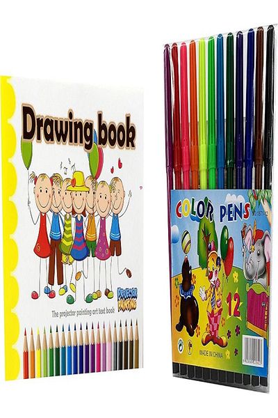 rexa Drawing Projector for Kids blue color 26x7.6x21.8 cm