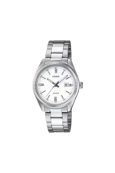 Casio CASIO Women's Analog White Dial Watch - LTP-1302D-7A1