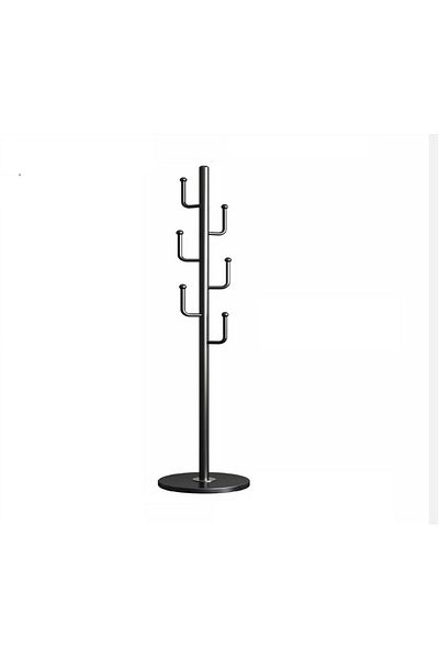 rexa Hanger with 6 Hooks, hats, coats,& other Hanger, Height 68.5 inches (174 cm), High Load Capacity