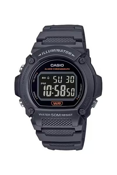 Casio CASIO Men's Digital Black Dial Watch - W-219H-8BVDF