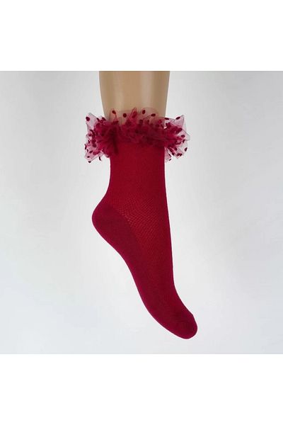 Eng Mrpurple Saren Ax. Girl's Socket Socks Assortment