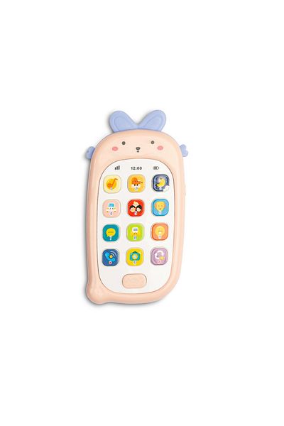 rexa Baby Rabbit Cell Phone Mobile Baby Toys for Toddlers Music Toys With Teether