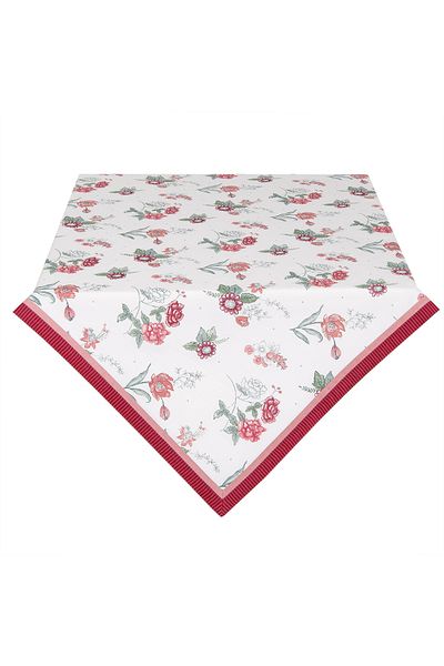 Clayre & Eef Cotton Tablecloth 150 cm x 150 cm