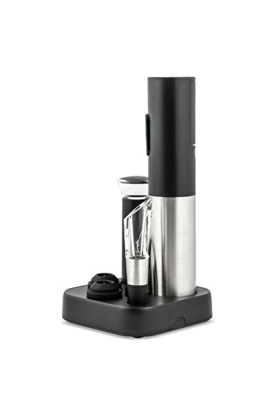 Zass Gourmet ZEWS 02 electric wine opener set, Black