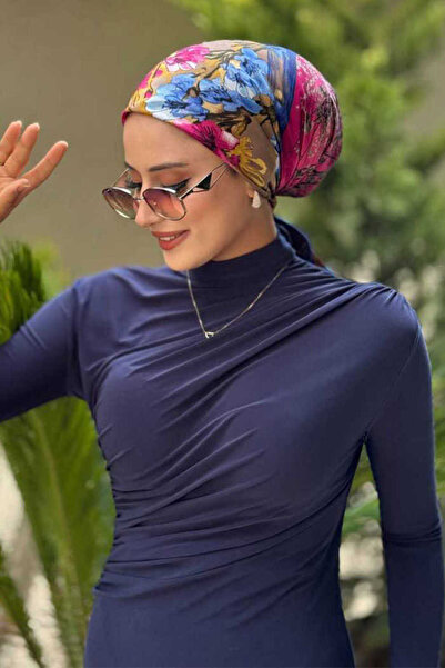 Bym Fashion Φόρεμα Sandy με λεπτομέρεια με κορδόνι 3970 Navy Blue