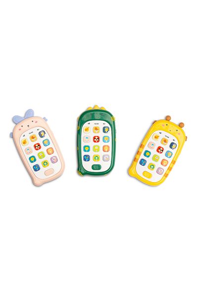 rexa Baby Rabbit Cell Phone Mobile Baby Toys for Toddlers Music Toys With Teether