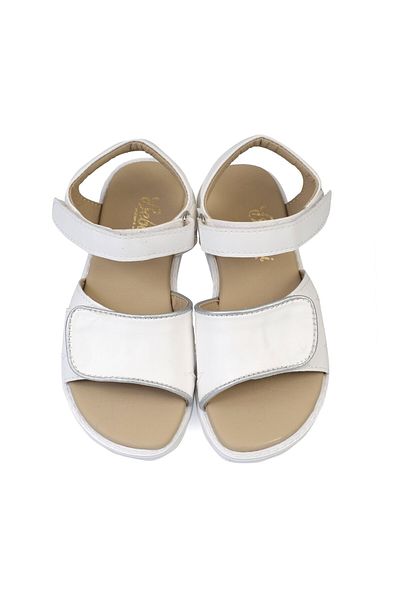 Bebbini Bella-White Vegan Girl's Sandals