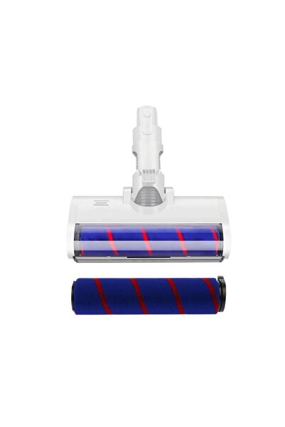 Supervac G10 PLUS Şarjlı Dik Süpürge ile Uyumlu Turbo Başlık & Yedek Rulo Fır...
