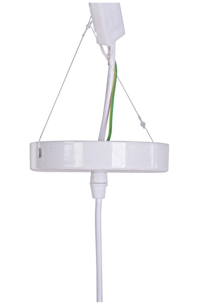 Bizzotto Λευκός και μπλε πολυέλαιος από ρατάν Sky, 40W, Ø 37 cm x 52 h