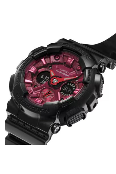 G-SHOCK G-SHOCK Women's Analog-Digital Pink Dial Watch - GMA-S120RB-1ADR