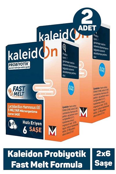 Kaleidon Probiotic Fast Melt Formula 6 Sachets 2 Pieces