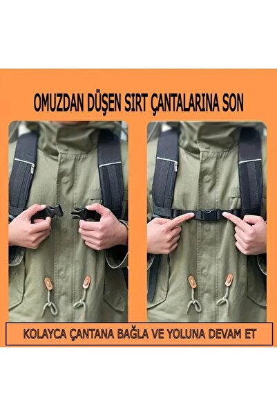 twowall Sırt çantası kemeri, seyahat yardımcısı, çanta kayışo