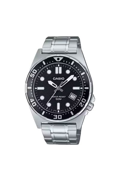 Casio Men's Analog Black Dial Watch - MTD-135D-1AVDF