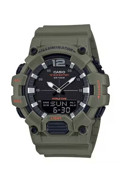 Casio CASIO Men's Analog-Digital Black Dial Watch - HDC-700-3A2VDF