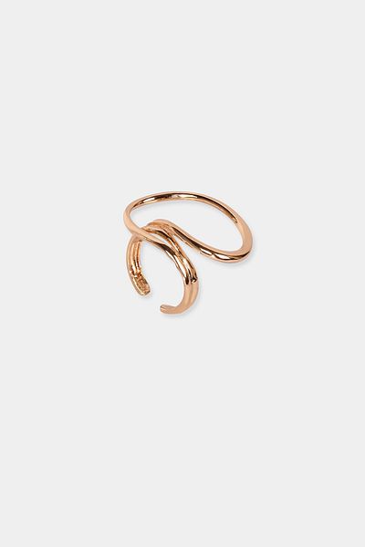 Perspective Gold Color Ring