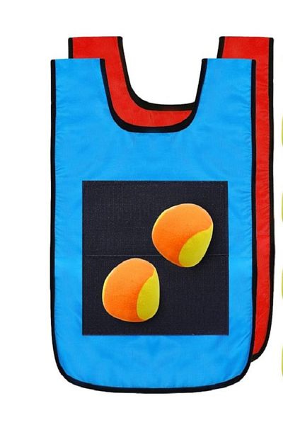 rexa Sticky Ball Vest Game for Kids – Fun Outdoor Target Game Set with Sticky Balls & Vests