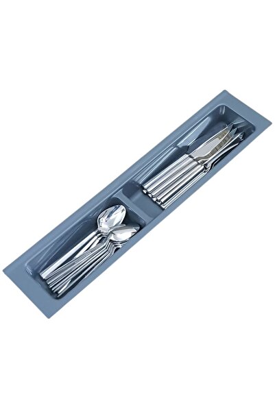 Adilon Kitchen Drawer Inner Cutlery Holder Two-Section Module 11cm