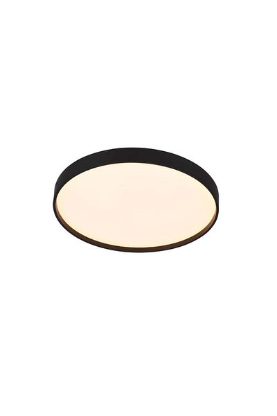 Ucandle 3000k 24W LED Round Chandelier - Slim Black